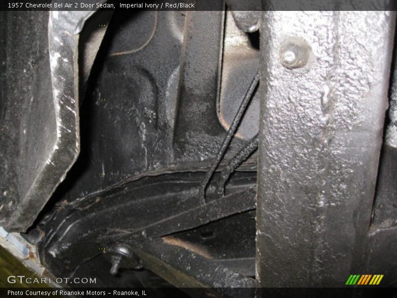 Undercarriage of 1957 Bel Air 2 Door Sedan