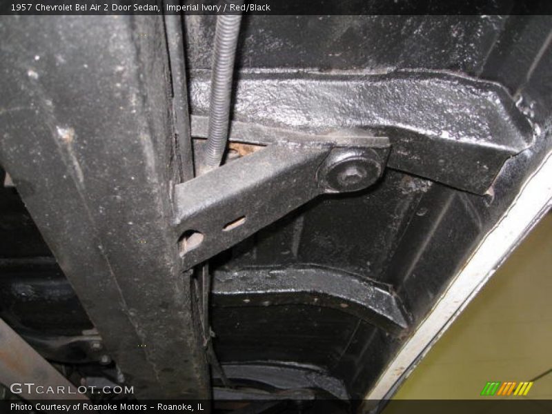 Undercarriage of 1957 Bel Air 2 Door Sedan