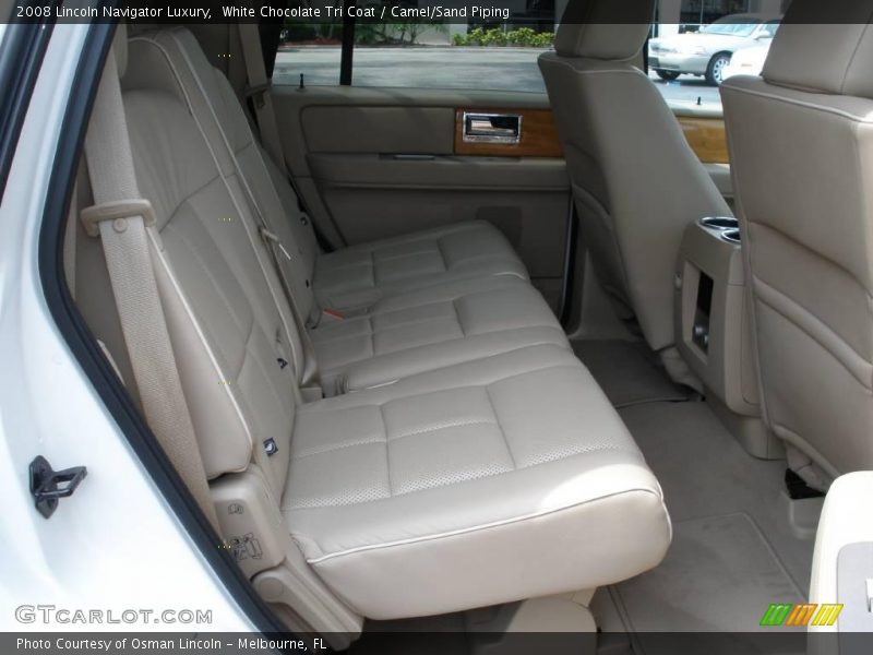 White Chocolate Tri Coat / Camel/Sand Piping 2008 Lincoln Navigator Luxury