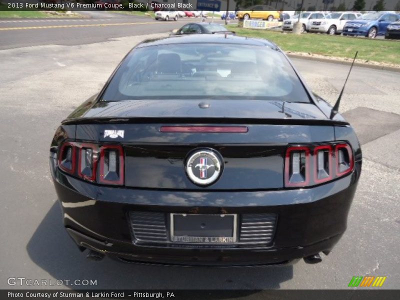 Black / Charcoal Black 2013 Ford Mustang V6 Premium Coupe