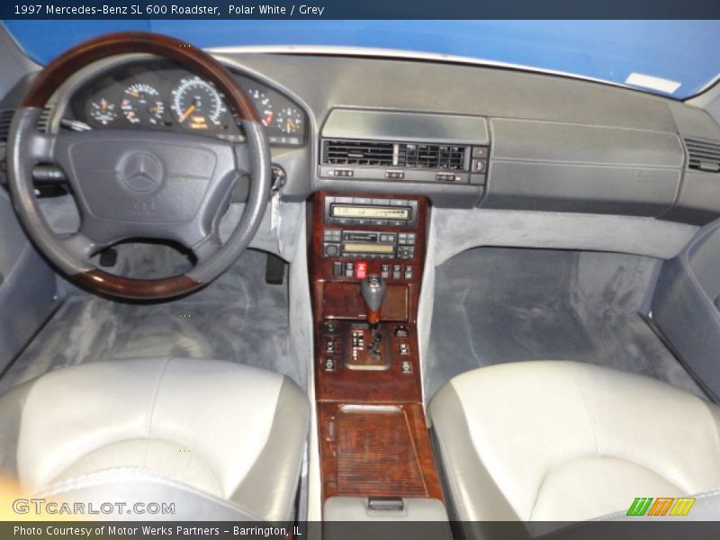  1997 SL 600 Roadster Grey Interior