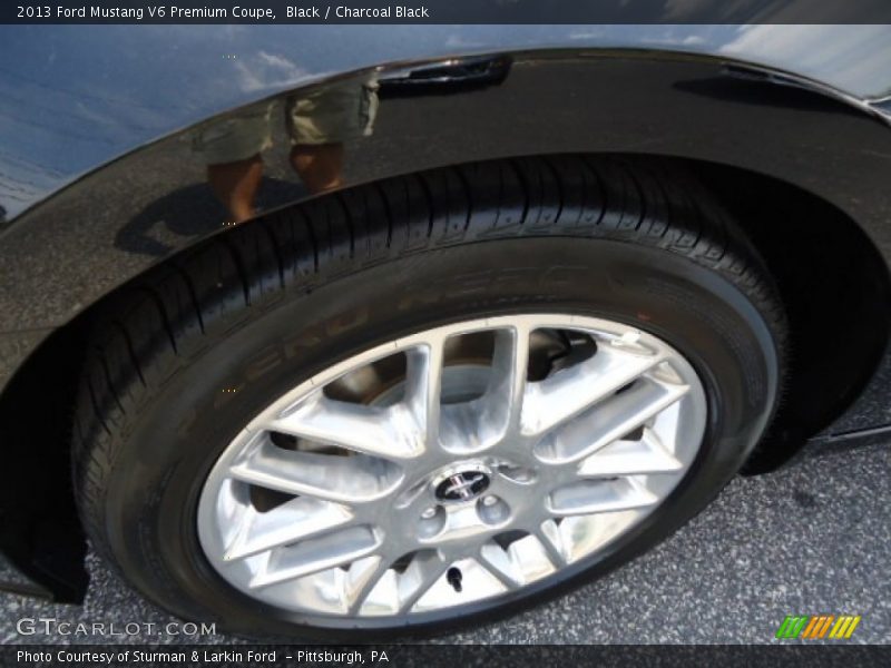 Black / Charcoal Black 2013 Ford Mustang V6 Premium Coupe