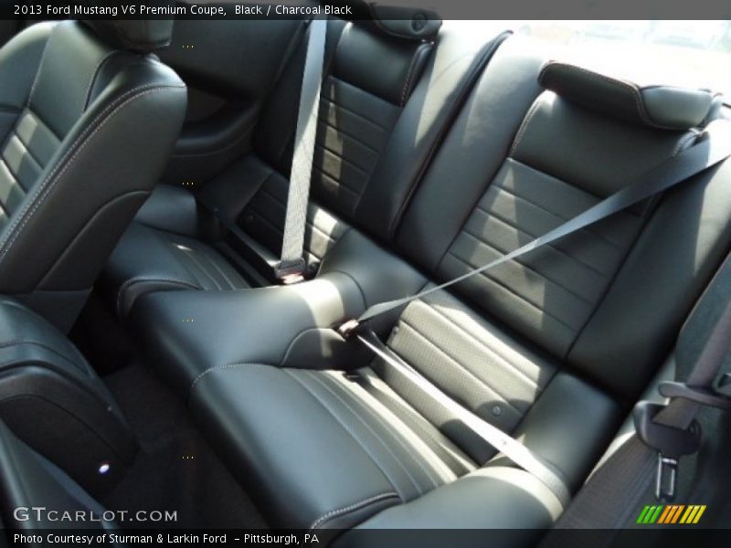 Black / Charcoal Black 2013 Ford Mustang V6 Premium Coupe