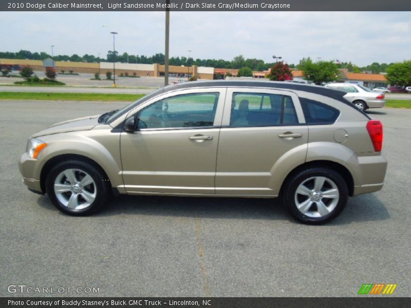 Light Sandstone Metallic / Dark Slate Gray/Medium Graystone 2010 Dodge Caliber Mainstreet