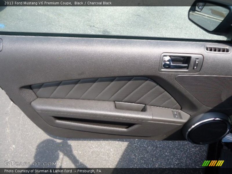 Black / Charcoal Black 2013 Ford Mustang V6 Premium Coupe