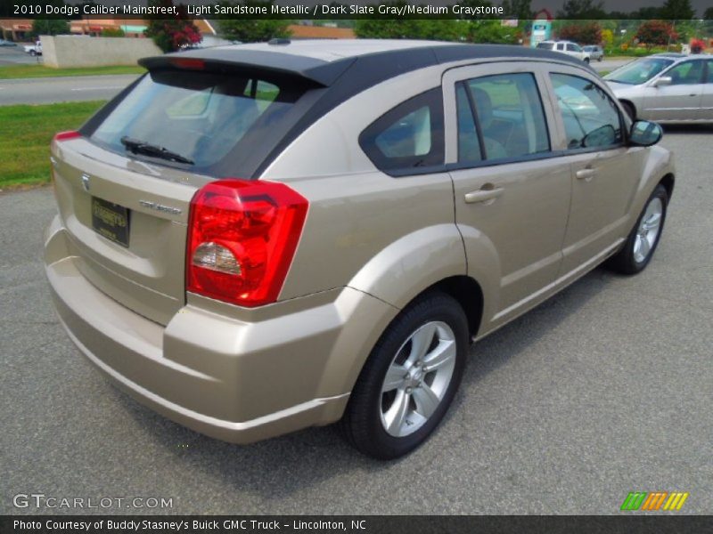 Light Sandstone Metallic / Dark Slate Gray/Medium Graystone 2010 Dodge Caliber Mainstreet