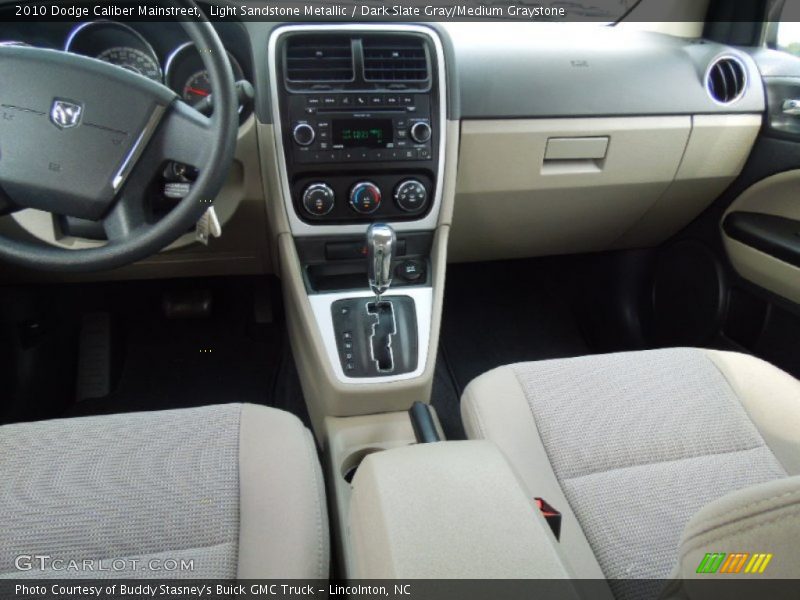 Light Sandstone Metallic / Dark Slate Gray/Medium Graystone 2010 Dodge Caliber Mainstreet