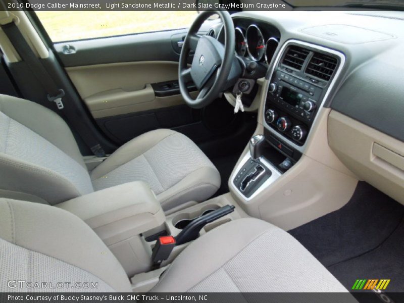 Light Sandstone Metallic / Dark Slate Gray/Medium Graystone 2010 Dodge Caliber Mainstreet