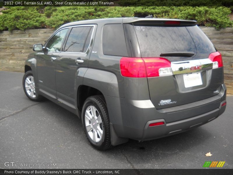 Steel Gray Metallic / Light Titanium 2012 GMC Terrain SLE AWD