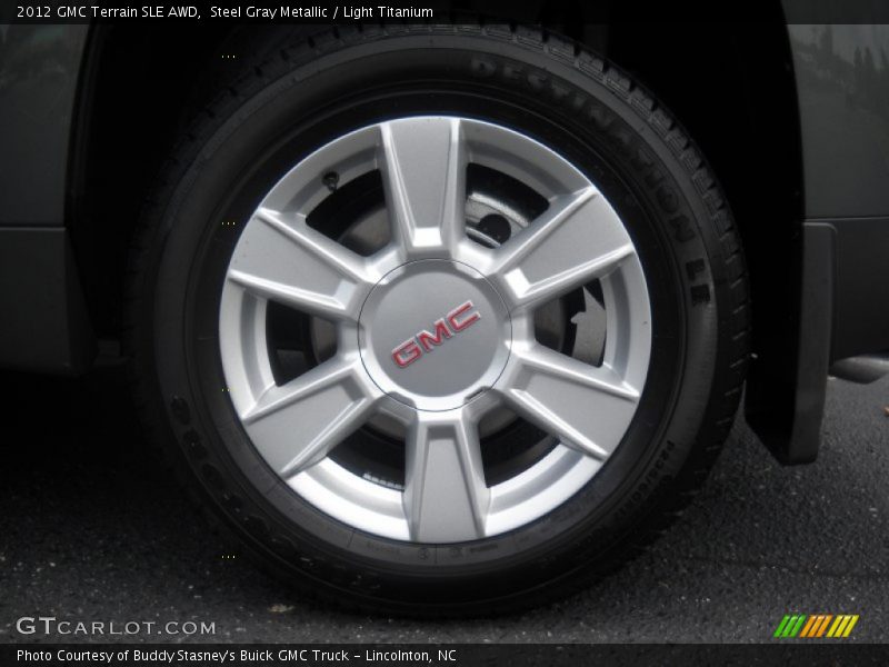 Steel Gray Metallic / Light Titanium 2012 GMC Terrain SLE AWD