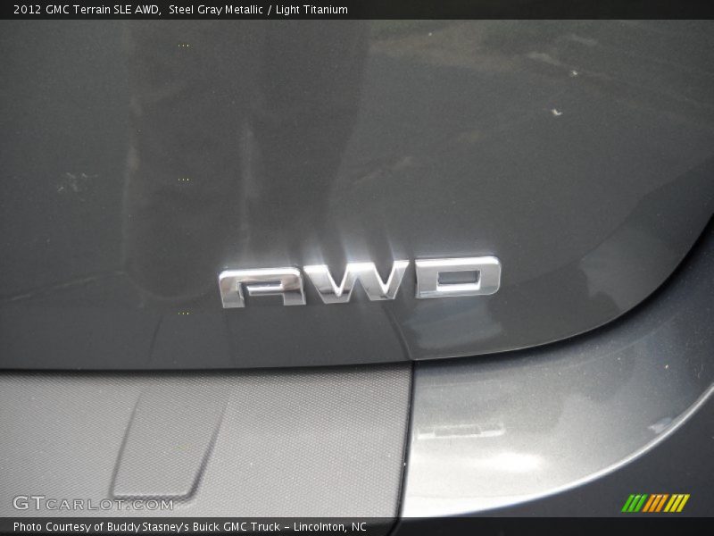 Steel Gray Metallic / Light Titanium 2012 GMC Terrain SLE AWD