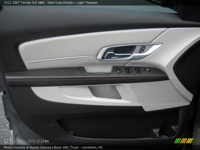 Steel Gray Metallic / Light Titanium 2012 GMC Terrain SLE AWD