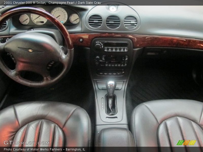 Champagne Pearl / Dark Slate Gray 2001 Chrysler 300 M Sedan