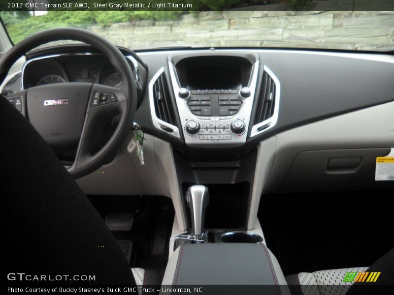 Steel Gray Metallic / Light Titanium 2012 GMC Terrain SLE AWD