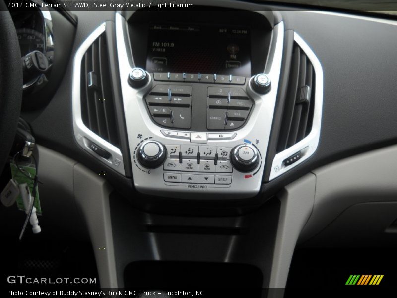 Steel Gray Metallic / Light Titanium 2012 GMC Terrain SLE AWD