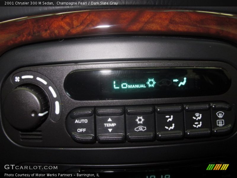 Controls of 2001 300 M Sedan
