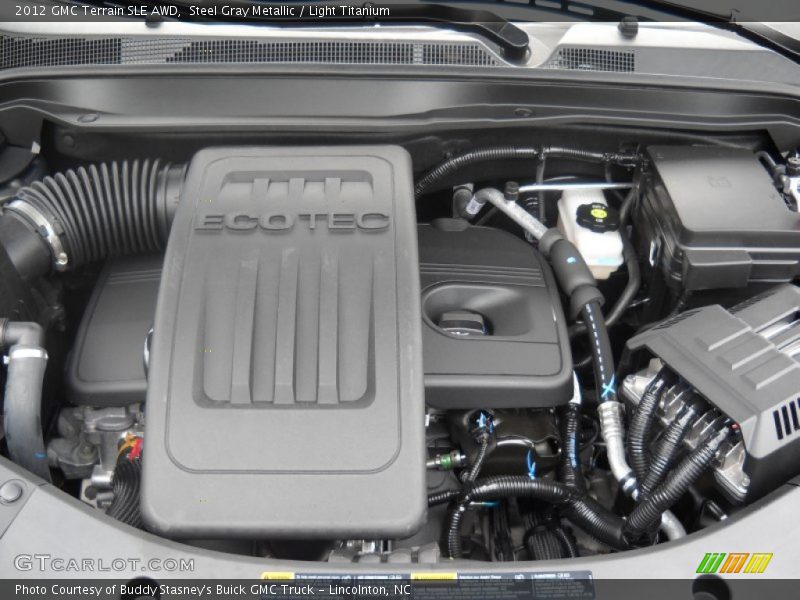 Steel Gray Metallic / Light Titanium 2012 GMC Terrain SLE AWD