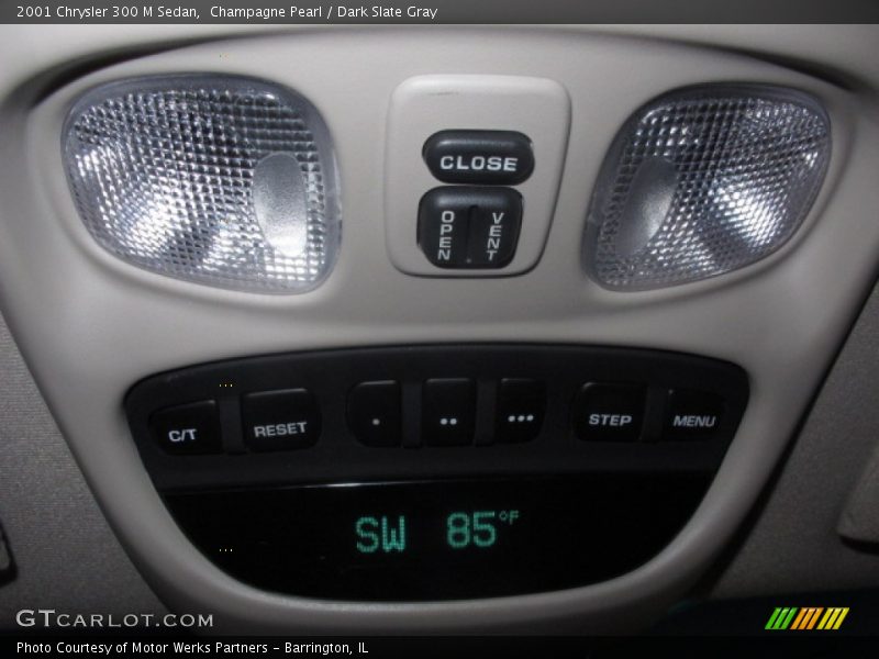 Controls of 2001 300 M Sedan