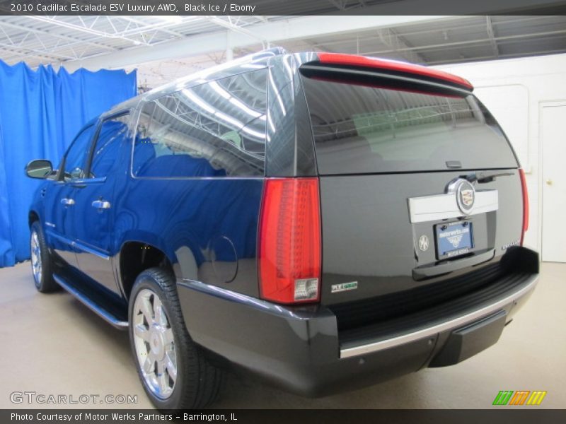 Black Ice / Ebony 2010 Cadillac Escalade ESV Luxury AWD