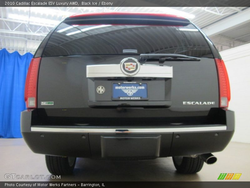 Black Ice / Ebony 2010 Cadillac Escalade ESV Luxury AWD