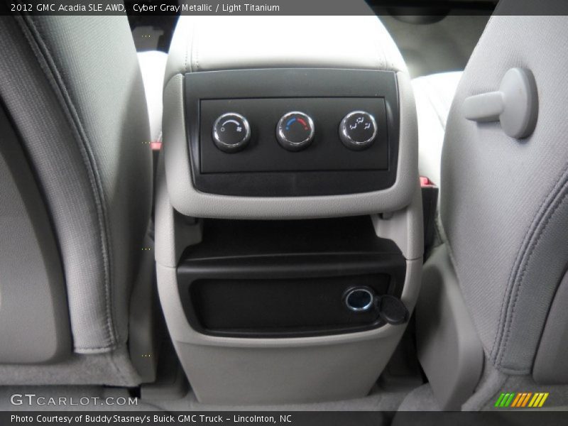 Cyber Gray Metallic / Light Titanium 2012 GMC Acadia SLE AWD