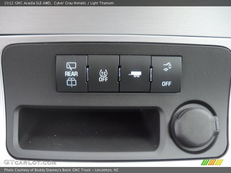 Cyber Gray Metallic / Light Titanium 2012 GMC Acadia SLE AWD