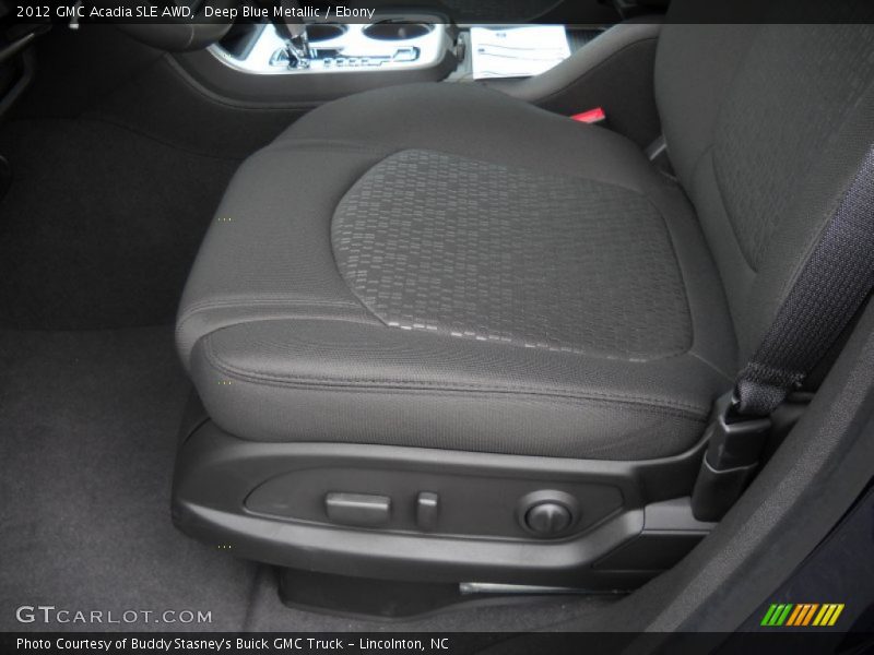 Deep Blue Metallic / Ebony 2012 GMC Acadia SLE AWD