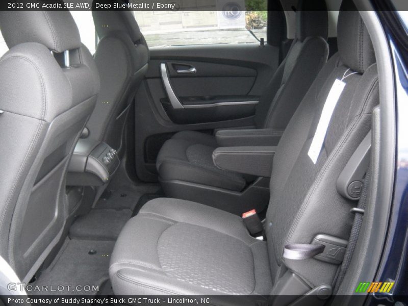 Deep Blue Metallic / Ebony 2012 GMC Acadia SLE AWD
