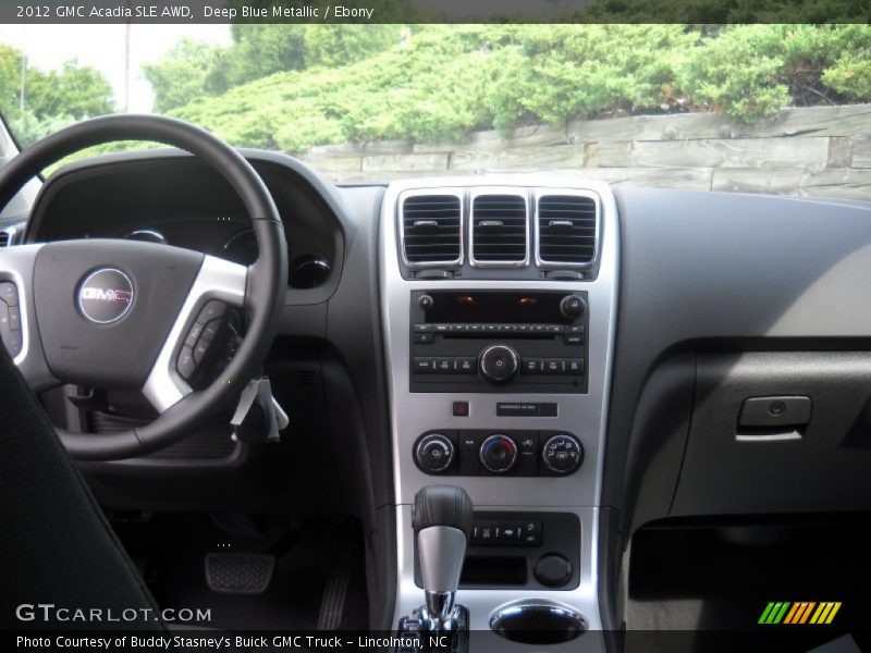 Deep Blue Metallic / Ebony 2012 GMC Acadia SLE AWD