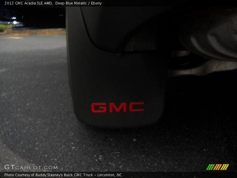 Deep Blue Metallic / Ebony 2012 GMC Acadia SLE AWD