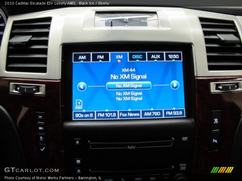 Black Ice / Ebony 2010 Cadillac Escalade ESV Luxury AWD