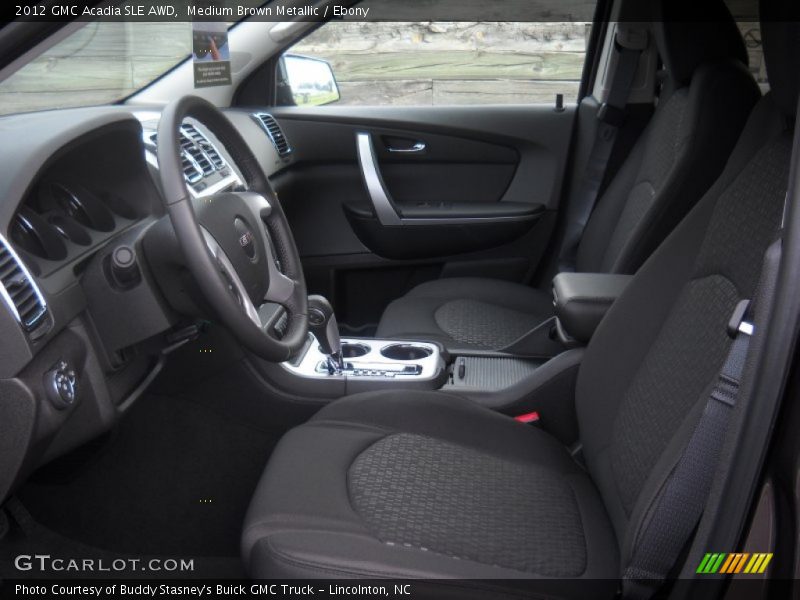 Medium Brown Metallic / Ebony 2012 GMC Acadia SLE AWD