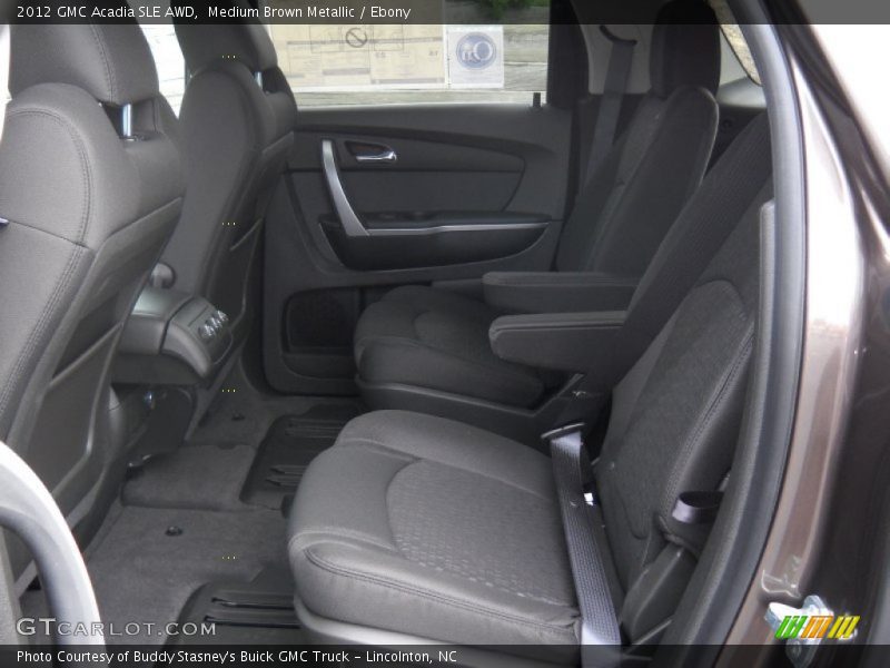 Medium Brown Metallic / Ebony 2012 GMC Acadia SLE AWD