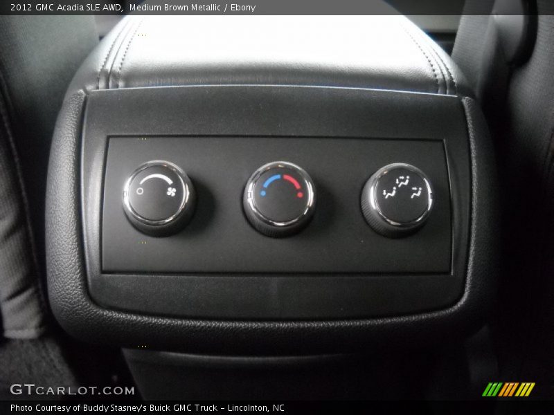 Medium Brown Metallic / Ebony 2012 GMC Acadia SLE AWD