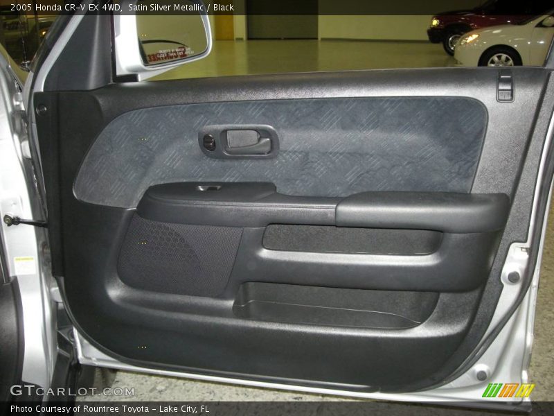 Satin Silver Metallic / Black 2005 Honda CR-V EX 4WD