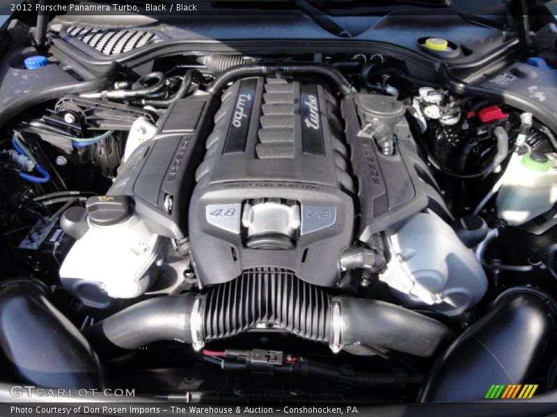  2012 Panamera Turbo Engine - 4.8 Liter DFI Twin-Turbocharged DOHC 32-Valve VarioCam Plus V8