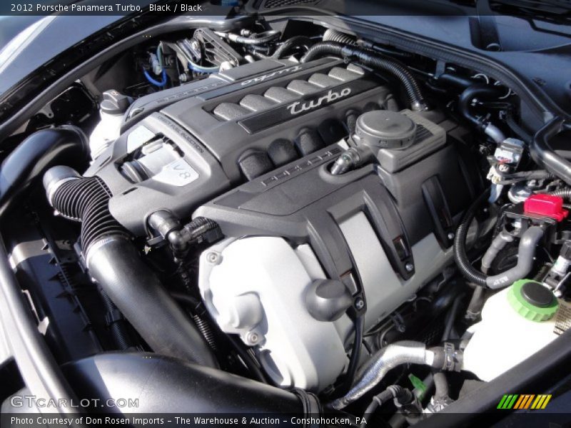  2012 Panamera Turbo Engine - 4.8 Liter DFI Twin-Turbocharged DOHC 32-Valve VarioCam Plus V8