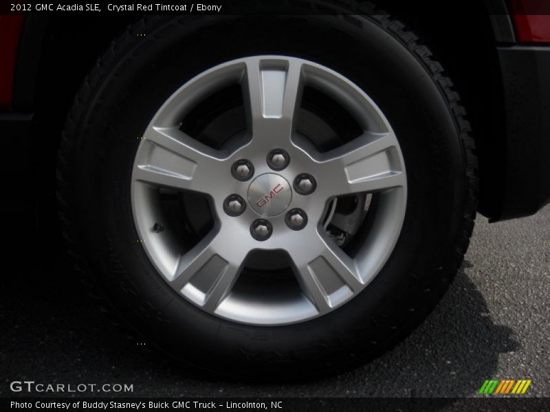 Crystal Red Tintcoat / Ebony 2012 GMC Acadia SLE