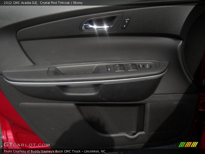 Crystal Red Tintcoat / Ebony 2012 GMC Acadia SLE