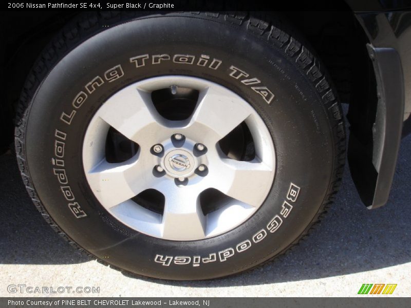 Super Black / Graphite 2006 Nissan Pathfinder SE 4x4