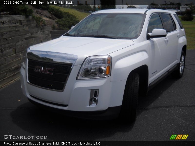 Summit White / Jet Black 2013 GMC Terrain SLE