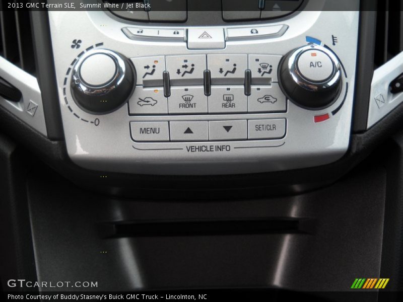 Controls of 2013 Terrain SLE
