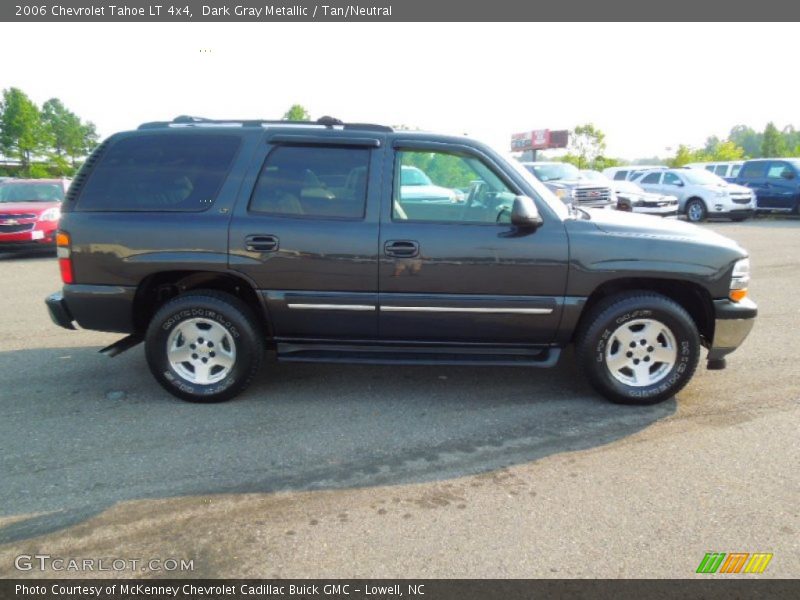 Dark Gray Metallic / Tan/Neutral 2006 Chevrolet Tahoe LT 4x4