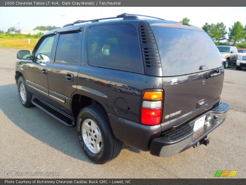 Dark Gray Metallic / Tan/Neutral 2006 Chevrolet Tahoe LT 4x4