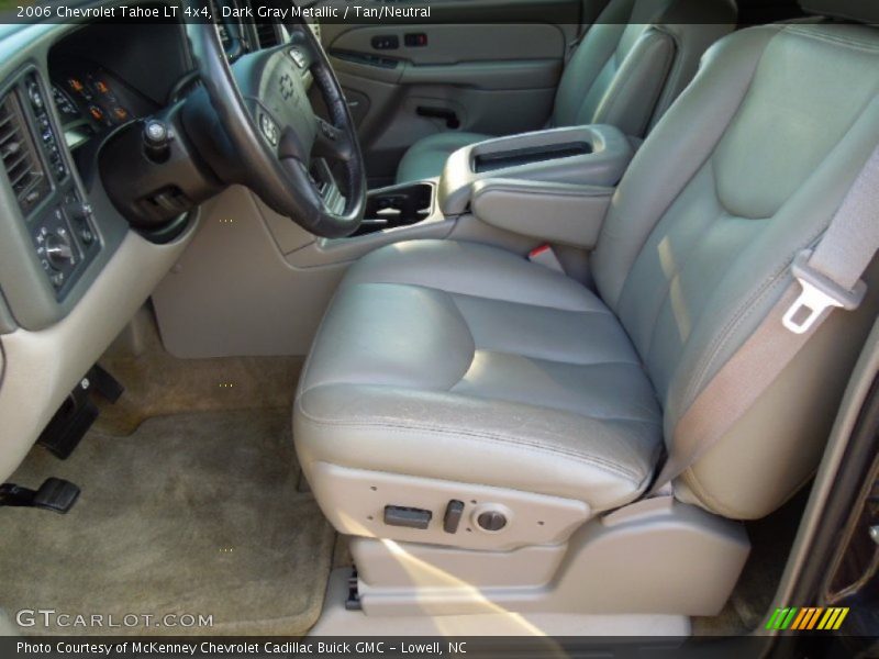 Dark Gray Metallic / Tan/Neutral 2006 Chevrolet Tahoe LT 4x4