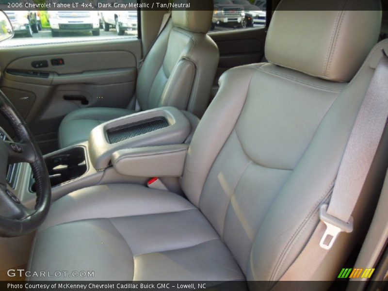 Dark Gray Metallic / Tan/Neutral 2006 Chevrolet Tahoe LT 4x4