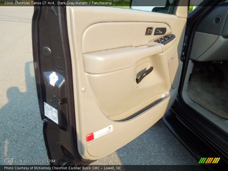 Dark Gray Metallic / Tan/Neutral 2006 Chevrolet Tahoe LT 4x4