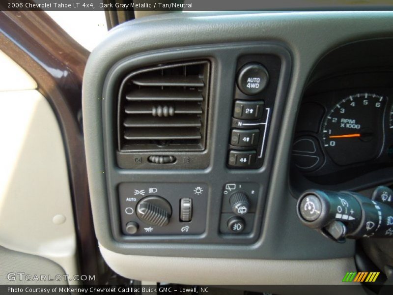 Dark Gray Metallic / Tan/Neutral 2006 Chevrolet Tahoe LT 4x4