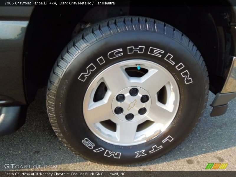 Dark Gray Metallic / Tan/Neutral 2006 Chevrolet Tahoe LT 4x4