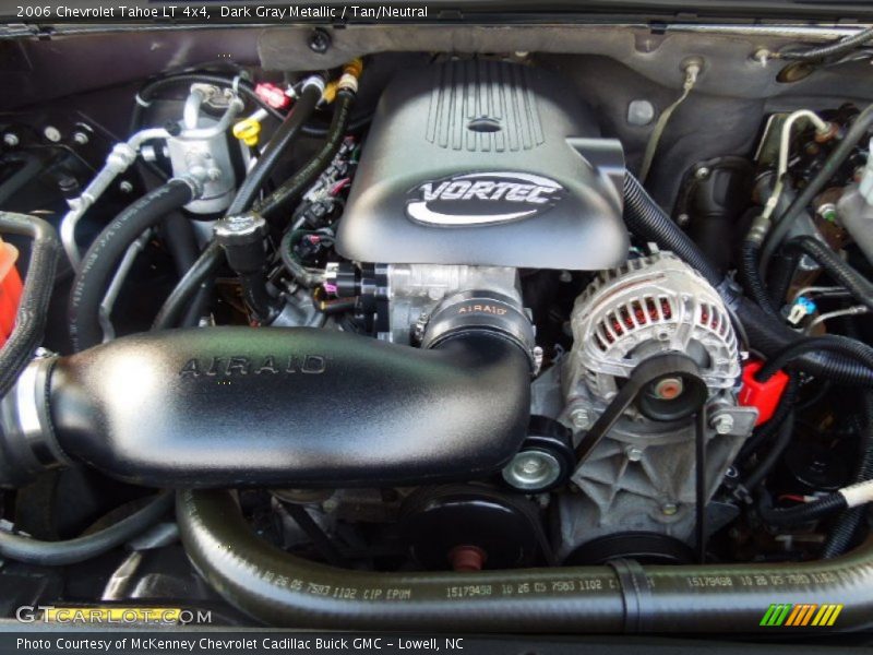 Dark Gray Metallic / Tan/Neutral 2006 Chevrolet Tahoe LT 4x4